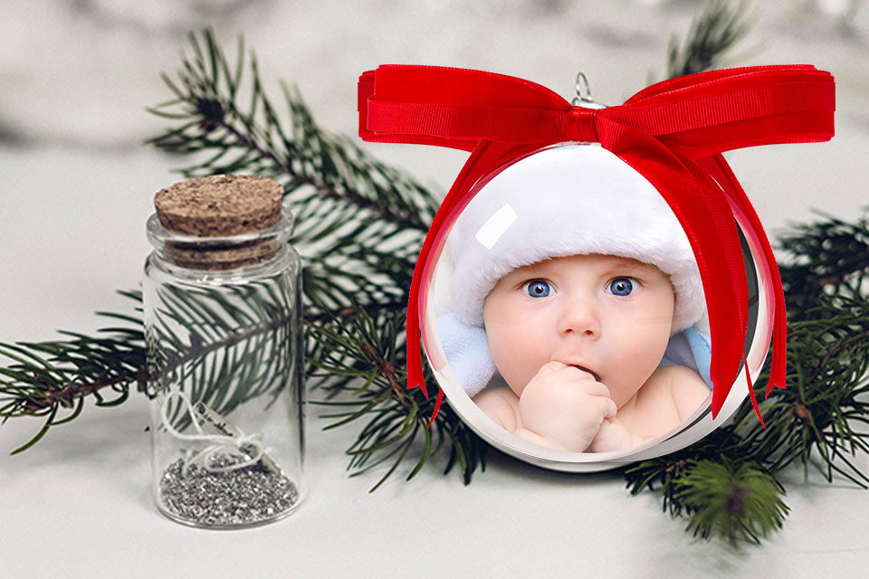 Decorazioni Natalizie Palla di Natale, Cuore, Stella per l'albero